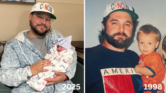 To see your Baby holding His Baby....